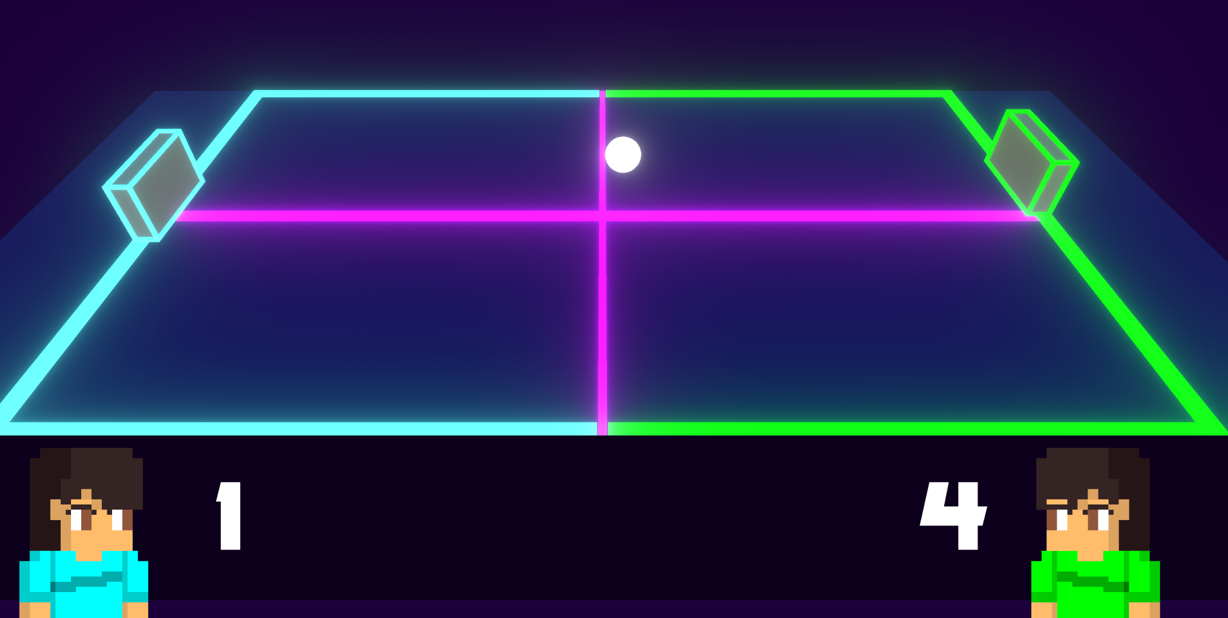 Hyper Pong 3D Level